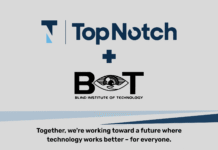 Top Notch QA partners with Blind Institute of Technology. Together, we're working toward a future where technology works better – for everyone.